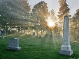 cemetary sunsrise