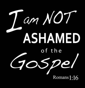 ashamed of the gospel