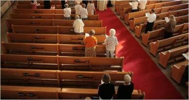 empty pews