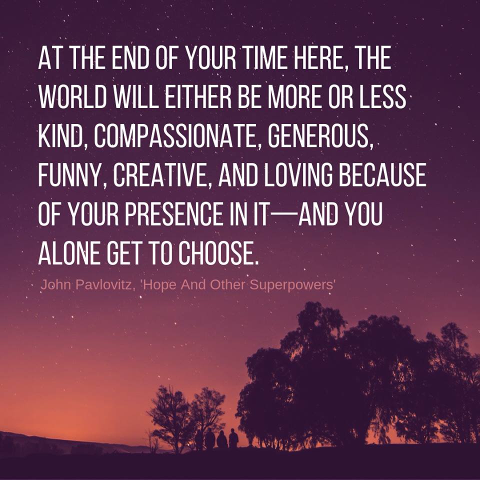 we alone get to choose